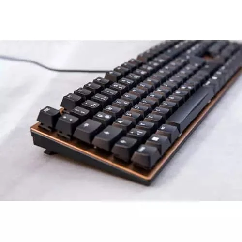 KEYBOARD CORDED MECHANICAL BLACK/BRONZE FR - G80-3950LIBFR-2